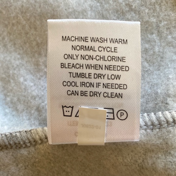 ECOTHREADS 🩶GRAY🩶 FLEECE CARDIGAN OPEN FRONT SIZE MEDIUM 🌟NWT🌟 - Picture 13 of 15